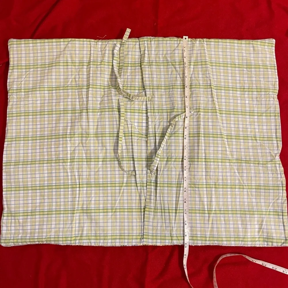 Pottery Barn Kids Quilted Sham Alphabet & Hippo Pillowcase